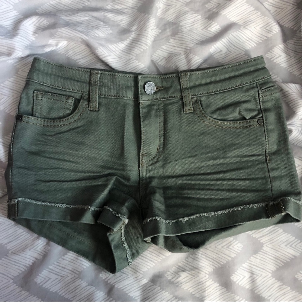 Green RSQ shorts